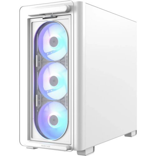 ASUS Carcasa PC ASUS A23 PLUS TG ARGB, White - IT-Fashion.ro