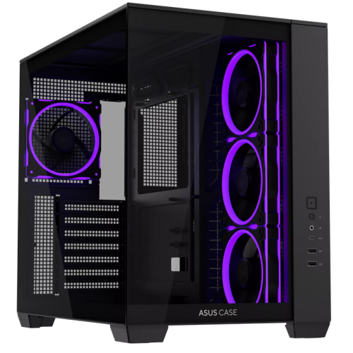 ASUS Carcasa PC ASUS A32 PLUS TG ARGB, Black - IT-Fashion.ro
