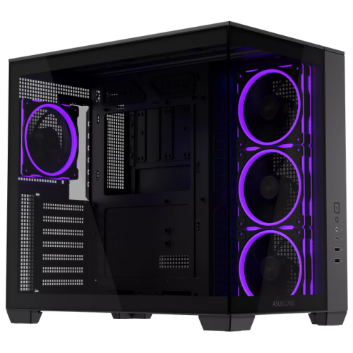 ASUS Carcasa PC ASUS A32 PLUS TG ARGB, Black - IT-Fashion.ro