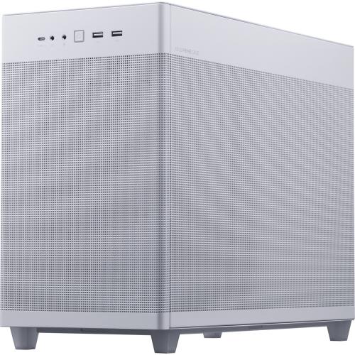 ASUS Carcasa PC ASUS AP201 PRIME TG, White - IT-Fashion.ro
