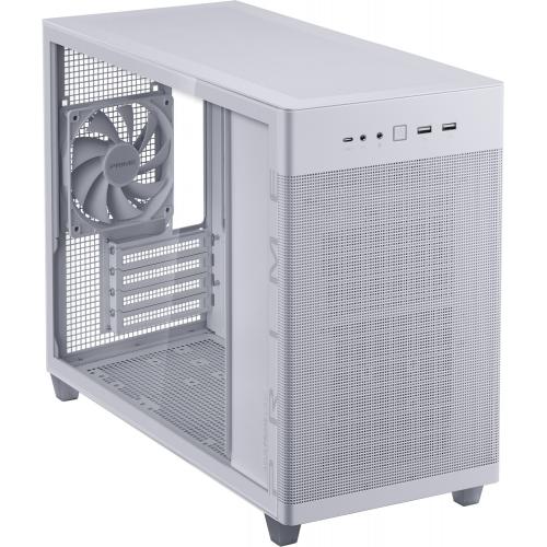 Carcasa PC ASUS AP201 PRIME TG, White - Imagine 3