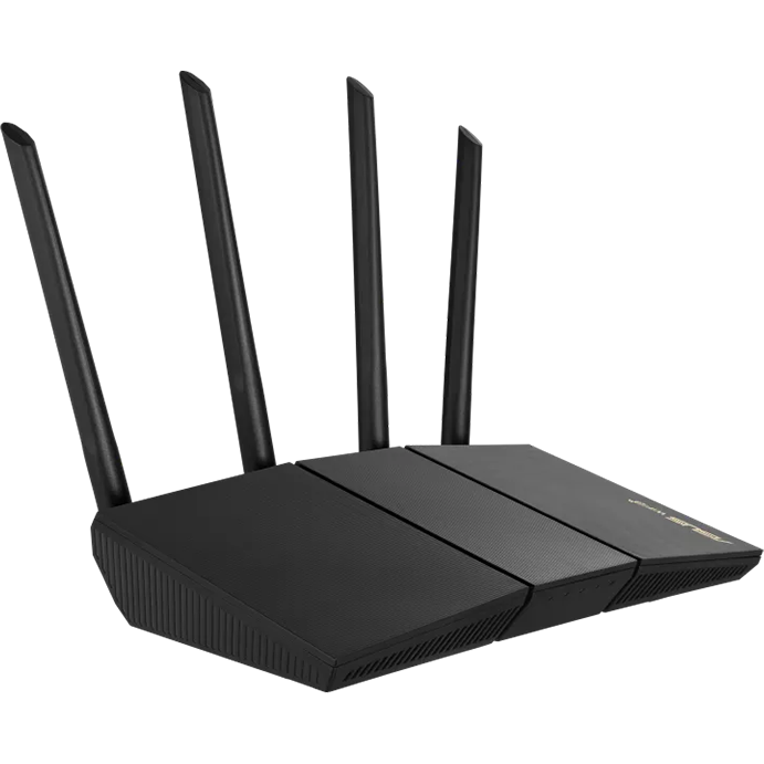 Router wireless ASUS RT-AX57 AX3000, Dual-Band, 4x LAN, 1x WAN, Wi-Fi 6, Negru - Imagine 4