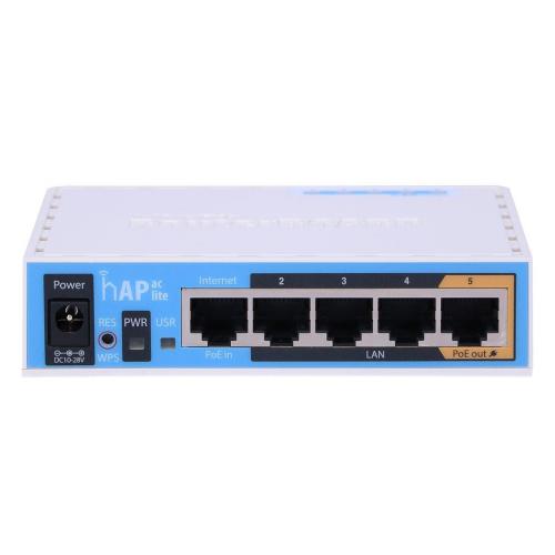 Mikrotik Access Point MIKROTIK hAP ac lite RouterOS L4, White - IT-Fashion.ro