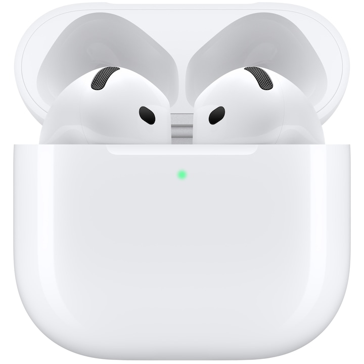 Apple Casti wireless APPLE AirPods 4, Bluetooth, ANC, White - IT-Fashion.ro