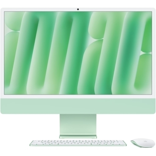 Apple All-In-One Apple iMac 4.5K Retina (2024) AIO Z1EN001AF, Apple M4 Deca Core, 24 inch, RAM 32GB, SSD 512GB, Apple M4 10 core, macOS Sequoia, INT KB, Green - IT-Fashion.ro
