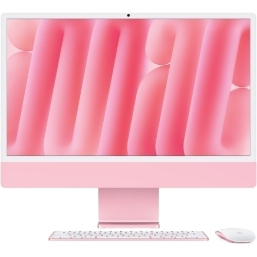 Apple All-In-One Apple iMac 4.5K Retina (2024) AIO Z1ES000XE, Apple M4 Deca Core, 24 inch, RAM 16GB, SSD 1TB, Apple M4 10 core, macOS Sequoia, INT KB, Pink - IT-Fashion.ro