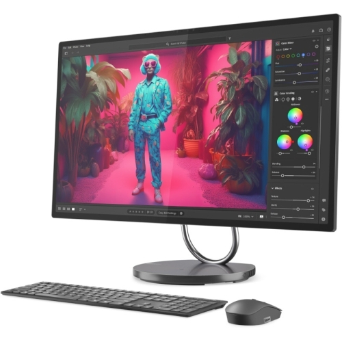 Lenovo All-In-One Lenovo Yoga 32ILL10 AIO F0HX000FRI, Intel Core Ultra 7 256V, 31.5 inch, RAM 16GB, SSD 1TB, Intel Arc Graphics 140V, Windows 11, Black - IT-Fashion.ro