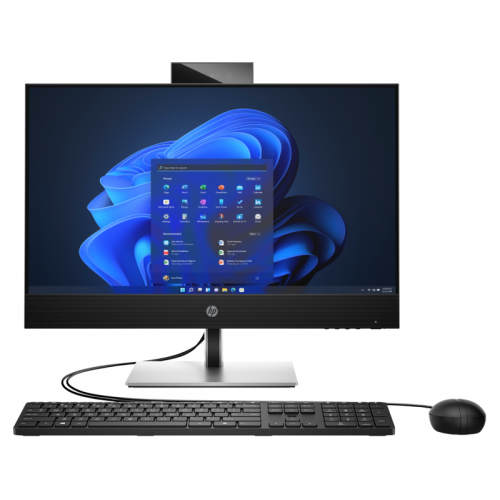 HP All-in-One HP ProOne 440 G9 AIO A54WHET, Intel Core i5-14500T, 23.8 inch, RAM 16GB, SSD 512GB, Intel UHD Graphics 770, Fara sistem de operare, Black - Silver - IT-Fashion.ro