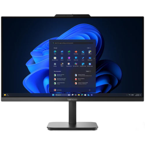 Lenovo All-in-One Lenovo V105 24 AIO 13Q00007RI, AMD Ryzen 5 40, 23.8 inch, RAM 16GB, SSD 512GB, AMD Radeon 610M, Eclipse Black - IT-Fashion.ro