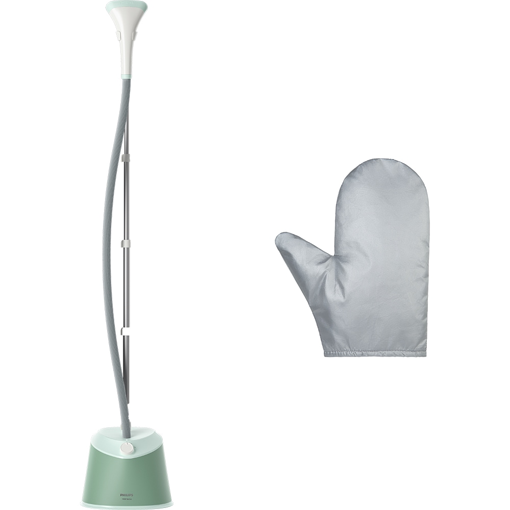 PHILIPS Aparat de calcat vertical PHILIPS Seria 1000 STE1010/70, 1600W, 32g/min, 1.8l, Green - IT-Fashion.ro