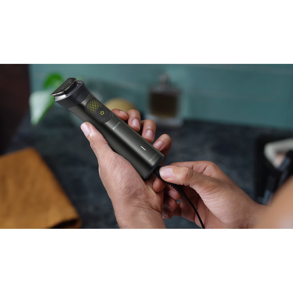 Aparat de tuns PHILIPS Multigroom Series 9000 13 in 1 MG9540/15, 0.2-27 mm, Negru - Imagine 3