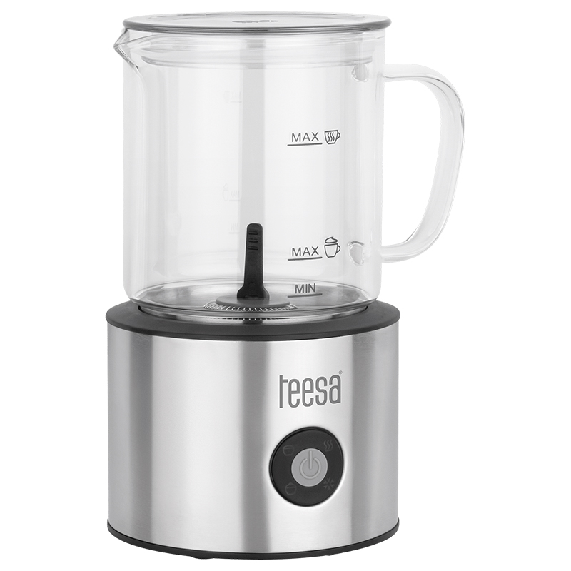 TEESA Aparat spumat lapte TEESA Aroma F60, 600W, inox - IT-Fashion.ro
