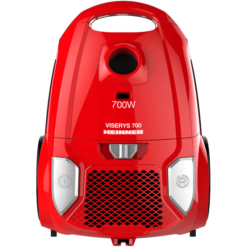 HEINNER Aspirator cu sac HEINNER HVC-MRD1400, 700W, Sac textil 3L, HEPA 12, Red - IT-Fashion.ro