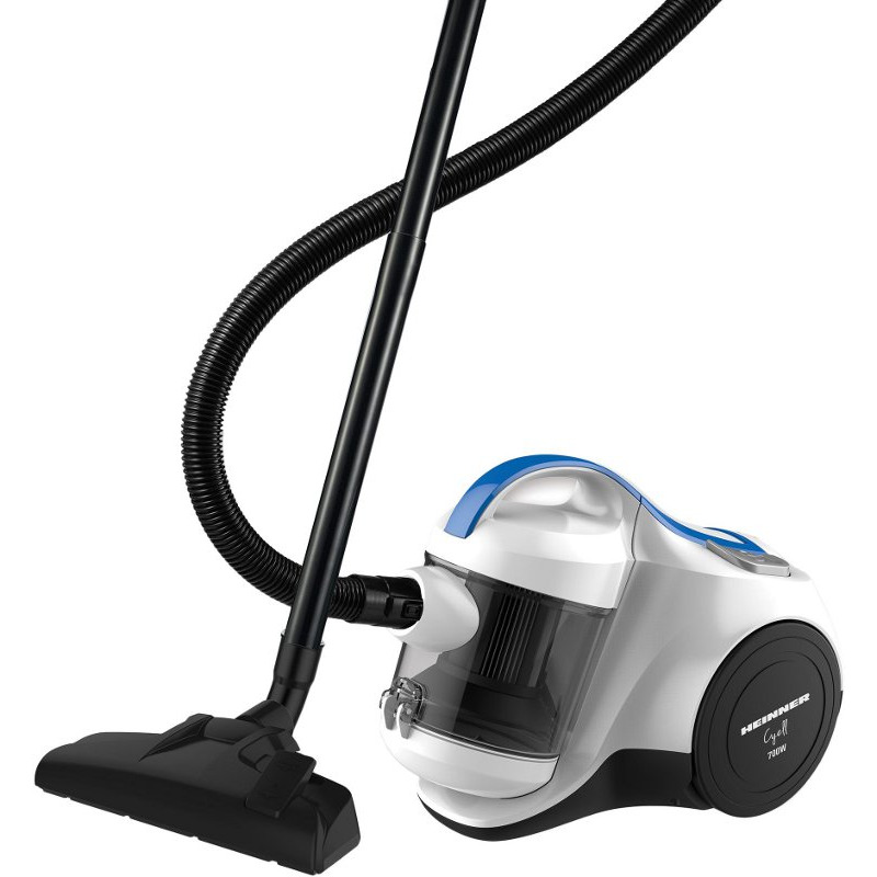 HEINNER Aspirator fără sac HEINNER HVC-MC700WB, 700W, sistem ciclonic, filtru HEPA, White - IT-Fashion.ro