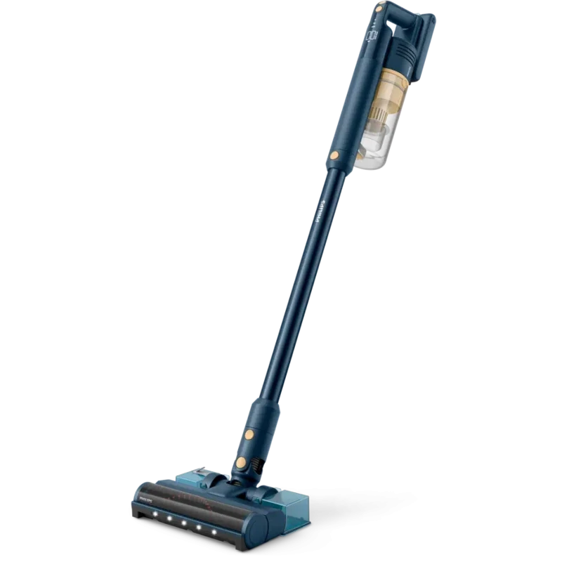 PHILIPS Aspirator vertical fără fir PHILIPS XC5043/01 PowerCyclone 10 cu Aqua Module, Blue - IT-Fashion.ro
