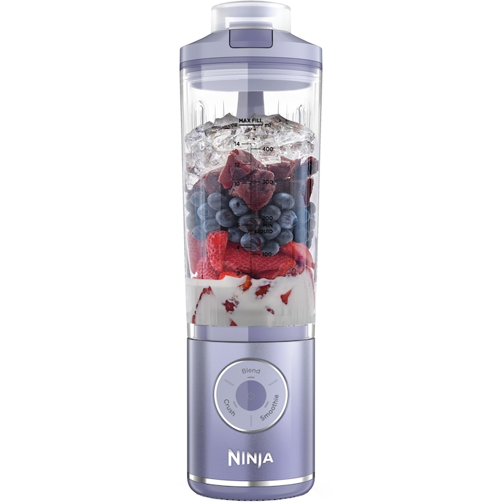 NINJA Blender portabil fără fir NINJA Blast Max BC251EULD, Lavender - IT-Fashion.ro