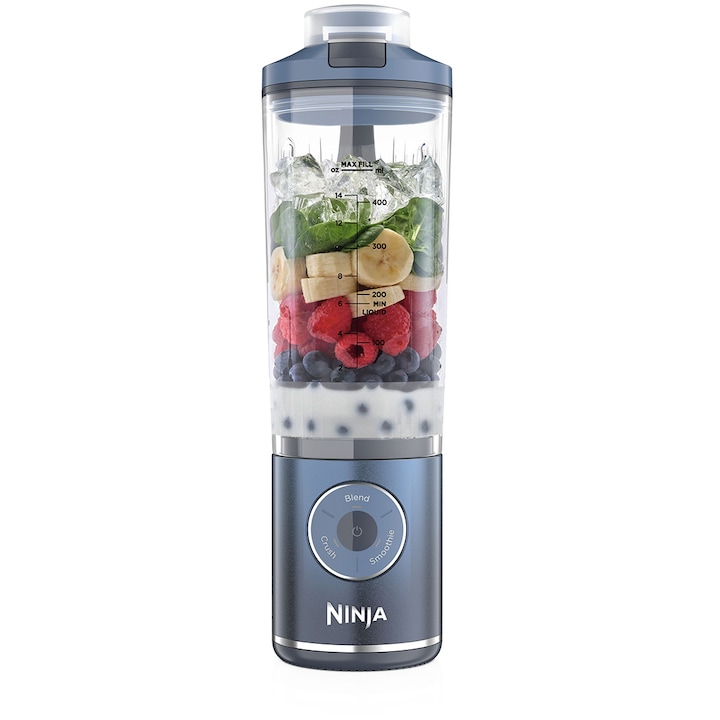 NINJA Blender portabil fără fir NINJA Blast Max BC251EUNV, Blue - IT-Fashion.ro