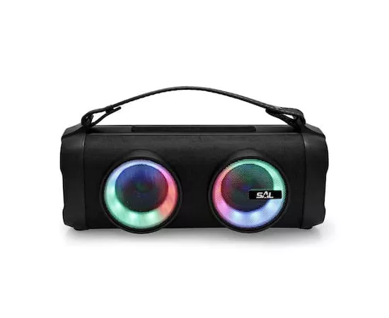 SAL Boxa portabilă SAL BoomBox BT 3000 Black - Putere 32W, Bluetooth, Rezistentă la apă - IT-Fashion.ro