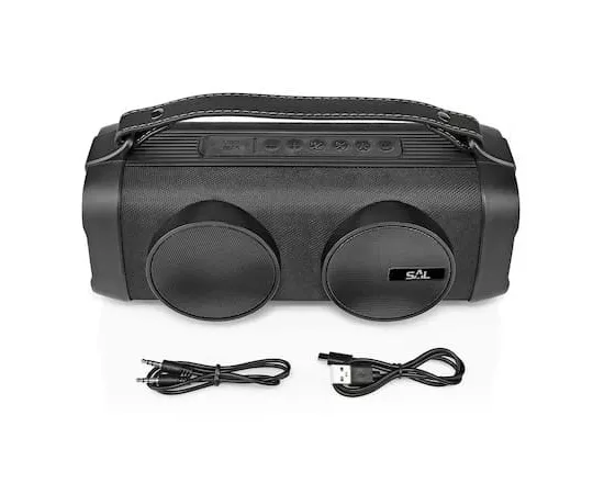 Boxa portabilă SAL BoomBox BT 3000 Black - Putere 32W, Bluetooth, Rezistentă la apă - Imagine 3