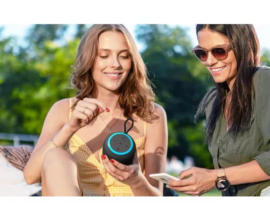 Boxa portabilă TRONSMART T7 MINI Black – Sunet puternic, design compact - Imagine 5