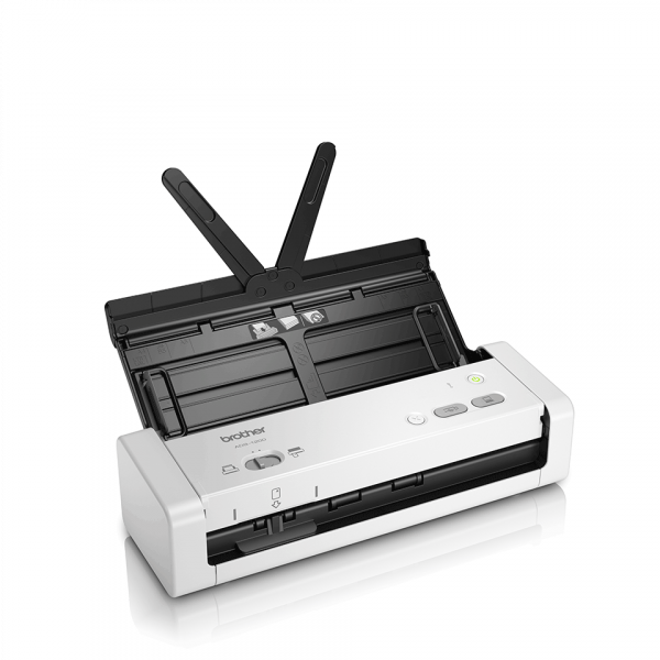 Scanner portabil BROTHER ADS-1200TC1, Duplex, A4, Wi-Fi, Alb/Negru - Imagine 3
