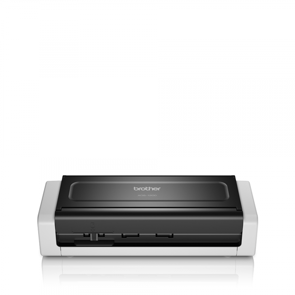 Scanner portabil BROTHER ADS-1200TC1, Duplex, A4, Wi-Fi, Alb/Negru - Imagine 4