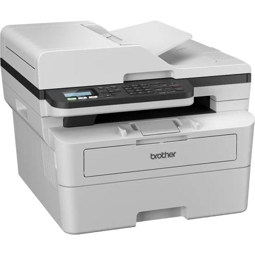 Multifuncțional Laser BROTHER MFC-B7800DN, Monocrom A4, Duplex, Retea, Fax, Gri - Imagine 3