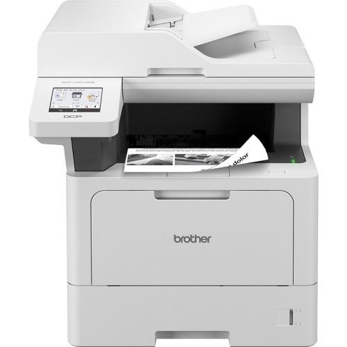 Brother Multifuncțional Laser BROTHER MFC-L5715DN, Monocrom, A4, Duplex, Fax, Alb - IT-Fashion.ro