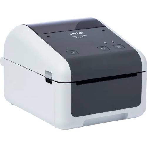 Imprimantă termică pentru etichete BROTHER TD-4410D, Monocrom, USB , SERIAL, Alb - Imagine 3