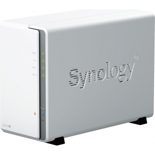 Synology Bundle NAS Synology DS223J DS223JXST4000VN006, 1 GB + 2 x Hard Disk Seagate IronWolf, 4TB, SATA3, 256MB, 3.5 inch - IT-Fashion.ro