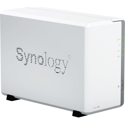 Bundle NAS Synology DS223J DS223JXST6000VN006, 1 GB + 2 x Hard Disk Seagate IronWolf, 6TB, SATA3, 256MB, 3.5 inch - Imagine 3
