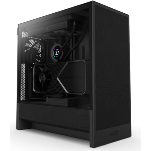 nzxt Carcasă PC NZXT H5 Flow (2024), Black - IT-Fashion.ro