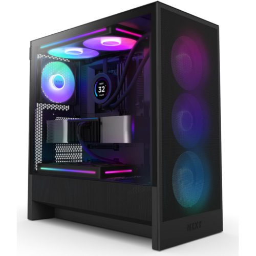 nzxt Carcasă PC NZXT H5 Flow (2024), Black - IT-Fashion.ro