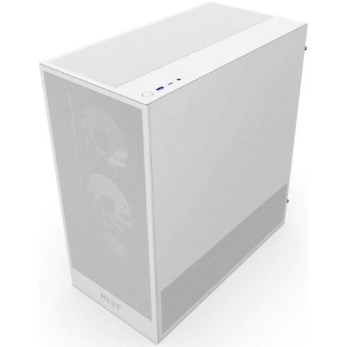nzxt Carcasă PC NZXT H5 Flow RGB (2024), White - IT-Fashion.ro