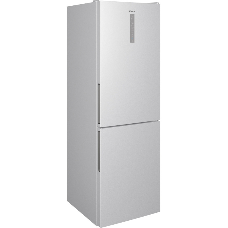 Candy Combină frigorifică CANDY CCE7T618ES, 341L, Total No Frost, Wi-Fi, Super Freezing, Clasa E, 185cm, Silver - IT-Fashion.ro