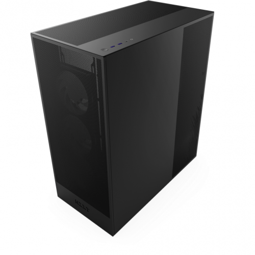 Carcasa PC NZXT H7 Flow RGB (2024), Matte Black - Imagine 4