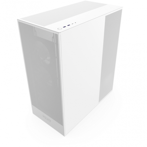 Carcasa PC NZXT H7 Flow RGB (2024), Matte White - Imagine 4