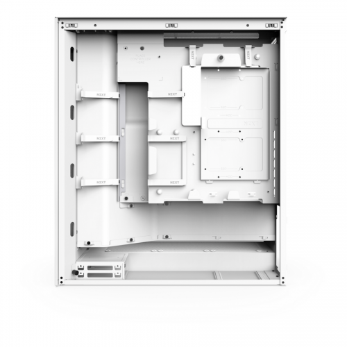 Carcasa PC NZXT H7 Flow RGB (2024), Matte White - Imagine 6