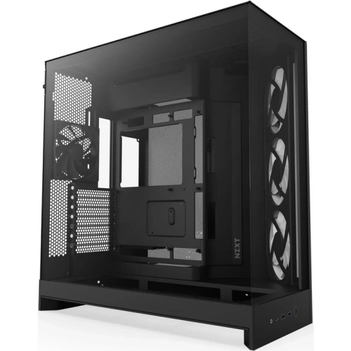 Carcasa PC NZXT H9 Flow RGB (2025), Black - Imagine 2
