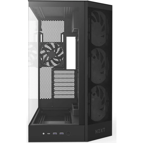 Carcasa PC NZXT H9 Flow RGB (2025), Black - Imagine 6