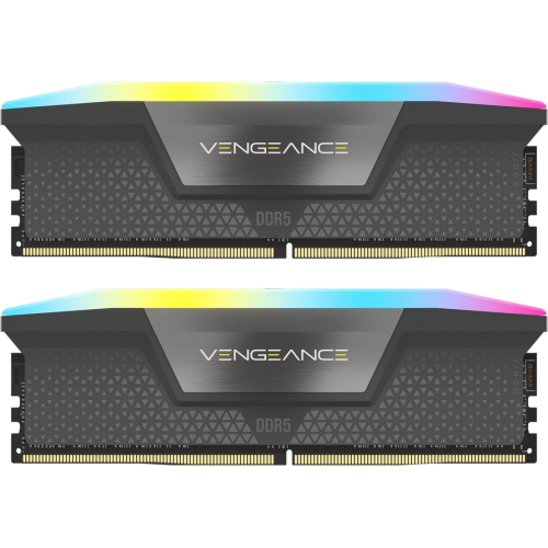 CORSAIR Kit Memorie CORSAIR Vengeance RGB Intel Intel XMP 3.0/AMD EXPO, 16GB, DDR5-5200 MHz, CL40 - IT-Fashion.ro