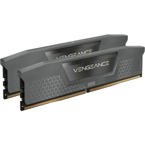 CORSAIR Kit Memorie CORSAIR Vengeance Grey Intel XMP 3.0/AMD EXPO 32GB, DDR5-6000 MHz, CL 38 - IT-Fashion.ro