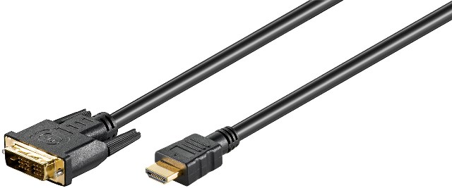 OEM Cablu OEM HDMI la DVI-D tata 51580, 18+1 pini, 1.8m - IT-Fashion.ro
