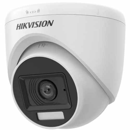 HIKVISION Camera HD Turret Hikvision DS-2CE76K0T-LPFS(2.8MM), 5MP, Lentila 2.8mm, IR 20m - IT-Fashion.ro