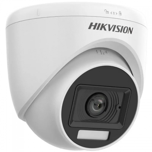 Camera HD Turret Hikvision DS-2CE76K0T-LPFS(2.8MM), 5MP, Lentila 2.8mm, IR 20m - Imagine 3