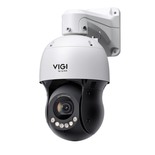 TP-LINK Camera IP PTZ VIGI by TP-LINK InSight PTZ5425, 4 MP, Lentila 5.2-130 mm, IR 100 m, White - IT-Fashion.ro