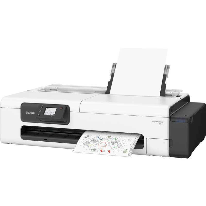 Plotter CANON imagePROGRAF TC-21, 24 inch, A1, Alb - Imagine 3