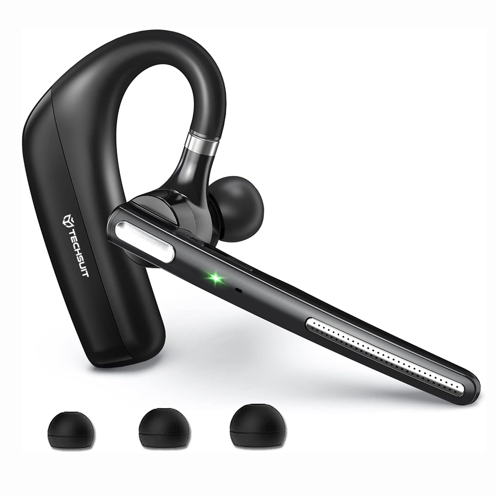 TECHSUIT Casca Bluetooth Techsuit PowerTalks G6 KF2364235, Bluetooth 5.1, Distanta de transmisie pana la 10m, Negru - IT-Fashion.ro