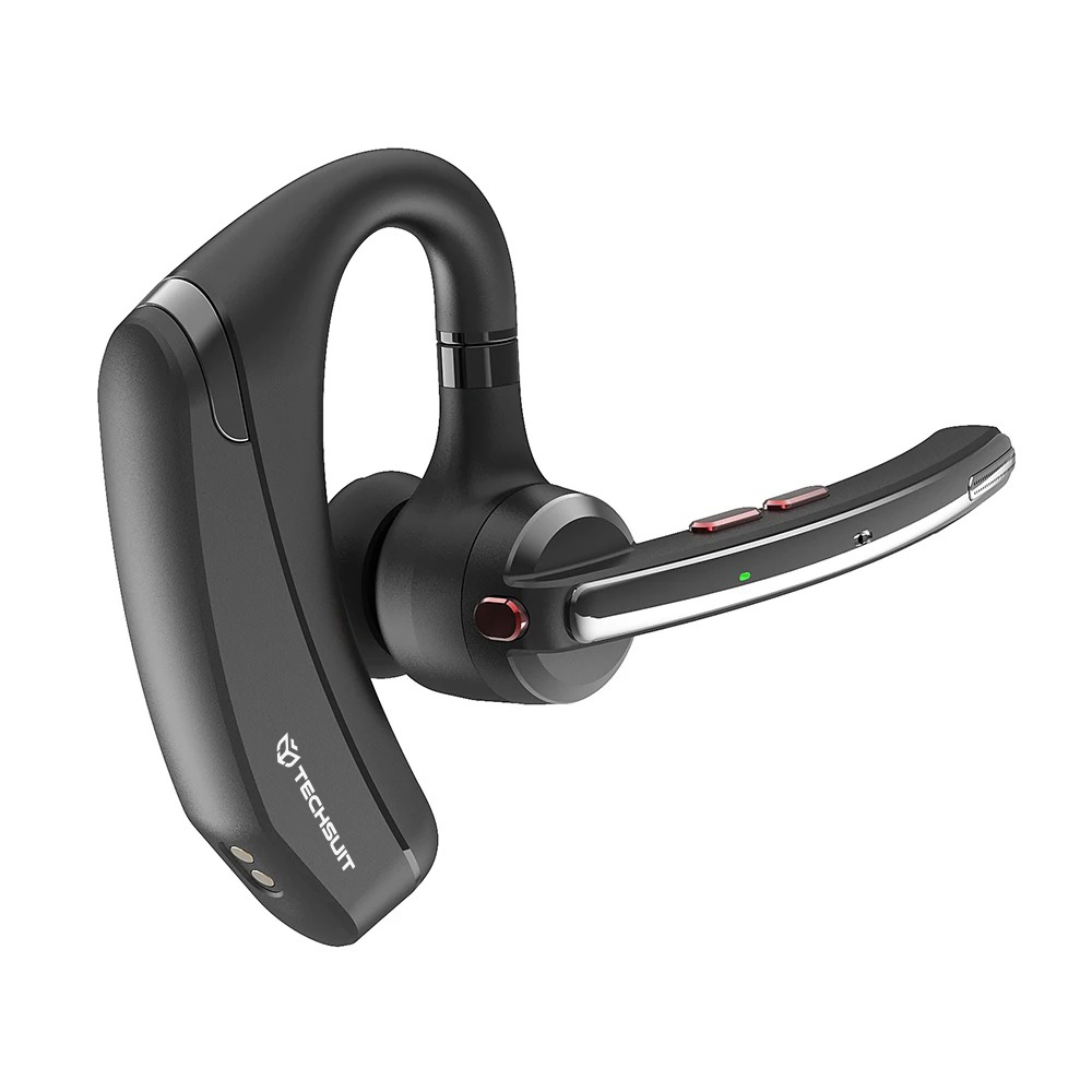 TECHSUIT Casca Bluetooth Techsuit SoundForce Pro G10, Bluetooth 5.1, Distanta de transmisie pana la 15m, USB Type-C, Negru - IT-Fashion.ro