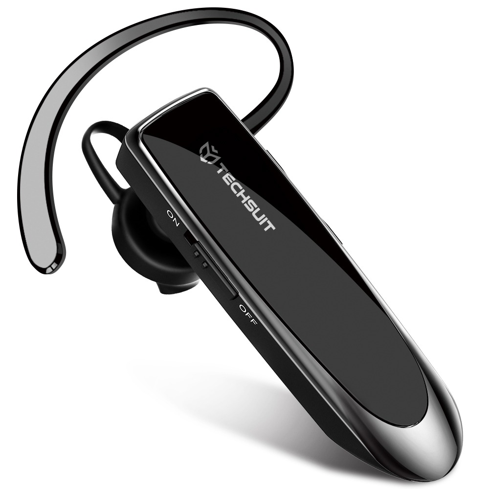 TECHSUIT Casca Bluetooth Techsuit UrbanEar CB1 KF2348315, Bluetooth 5.0, Distanta wireless 10m, USB Type-C, Negru - IT-Fashion.ro